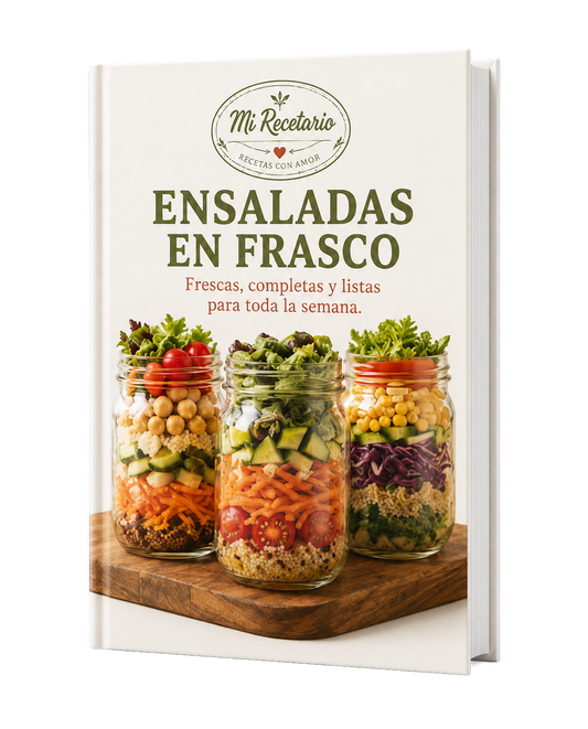 Mi Recetario- Ensaladas en Frasco